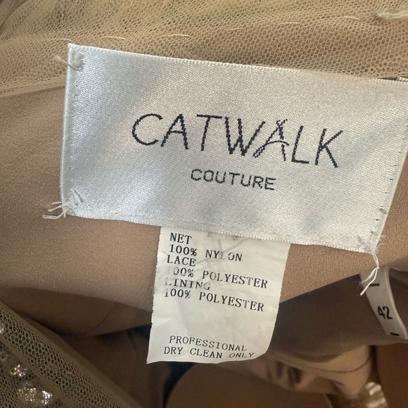 Glamorous Gold Embellished Maxi Dress - Picture 6 of 7